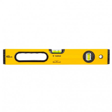 alumiiniumist lood tüüp 600, 40 cm, 2 libellat