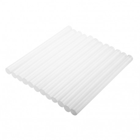 Kuumliimipulgad 8 mm, läbipaistvad, 12 tk (5 tk)