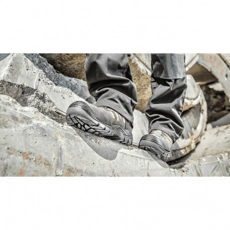 Półbuty robocze, zamszowe, S1P SRA, rozmiar 42, CE