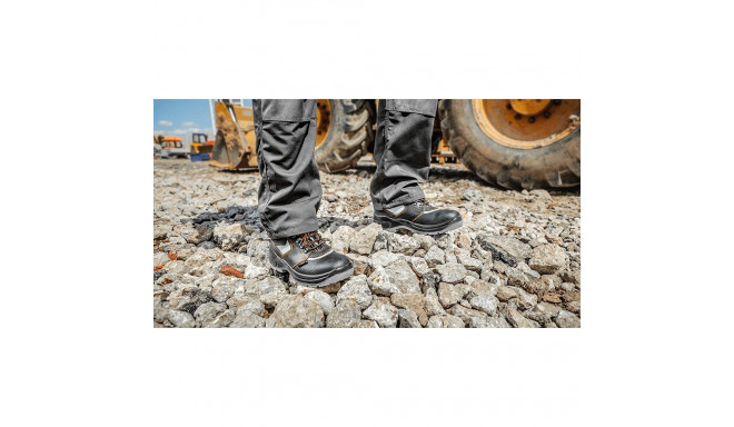 Półbuty robocze, skórzane, S1P SRA, rozmiar 40, CE