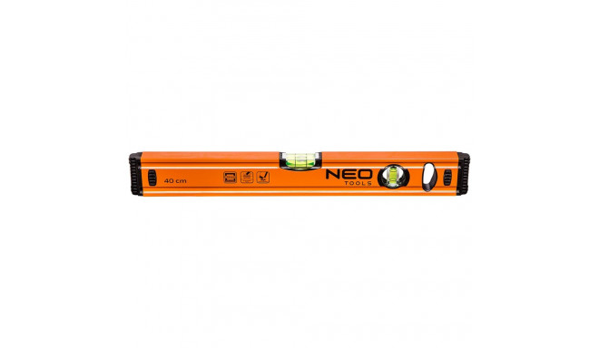 alumiiniumist lood 40 cm, 2 libellit