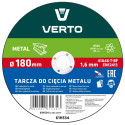 Tarcza tnąca do metalu 180 x 1.6 x 22.2 mm