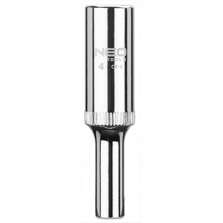 Nasadka sześciokątna długa 1/4", 4 mm, superlock (3 tk.)