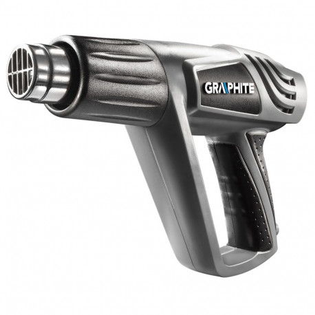 Opalarka 2000W, zakres temperatur: I: 25°C, II: 80-600°C, III: 80-600°C, walizka