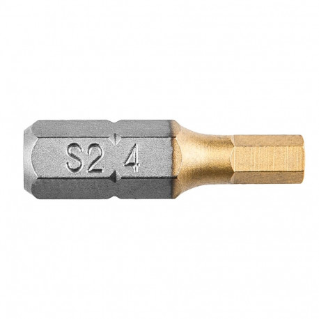 Końcówki wkrętakowe HEX4.0 x 25 mm, 2 szt. (3 tk.)