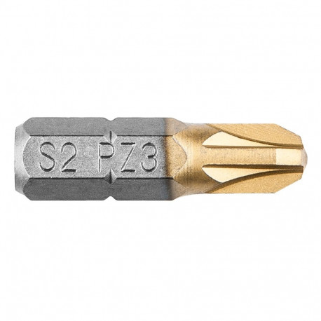 Końcówki wkrętakowe PZ3 x 25 mm, 2 szt. (3 tk.)