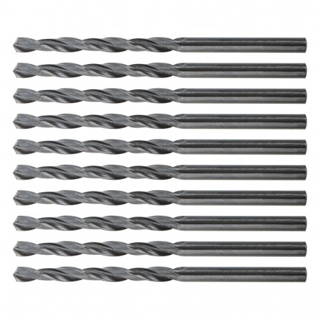 Wiertła do metalu HSS, 4.0 mm, 10 szt.