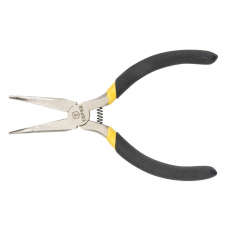 Szczypce precyzyjne wydłużone wygięte 130 mm