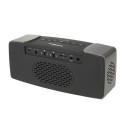 Radiobudzik bluetooth GreenBlue, FM, aux-in, 6W, temperatura, alarm, zegar, akumulator 2200mAh, GB20