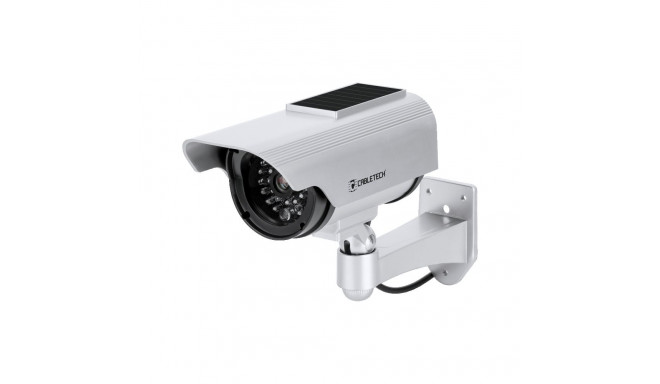 Päikesepaneeliga LED-valgustusega sisevalvekaamera atrapp DK-12 Cabletech