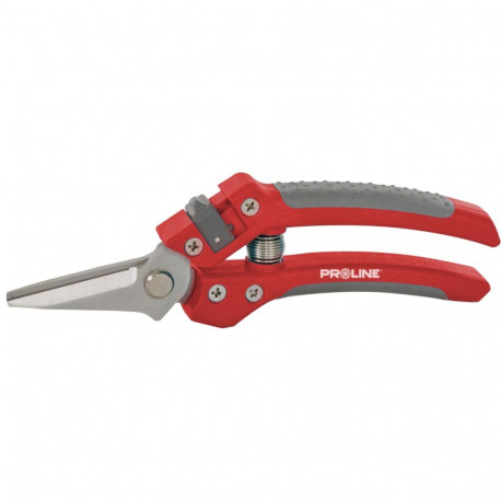 Premium lillede oksakäärid, inox, 8", soft touch, proline