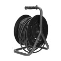 Przedłużacz bębnowy, 4 gniazda 2P+Z (schuko), kabel PVC H05VV-F 3x1,5mm?, długość - 25m, STAŁE GNIAZ Przedłużacz bębnowy, 4 gniazda 2P+Z (schuko), kabel PVC H05VV-F 3x1,5mm?, długość - 25m, STAŁE GNIAZ