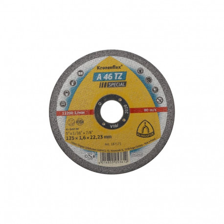 lõikeketas st.kw.a46tzspec.115*1,6*22 tk.1(45452a)