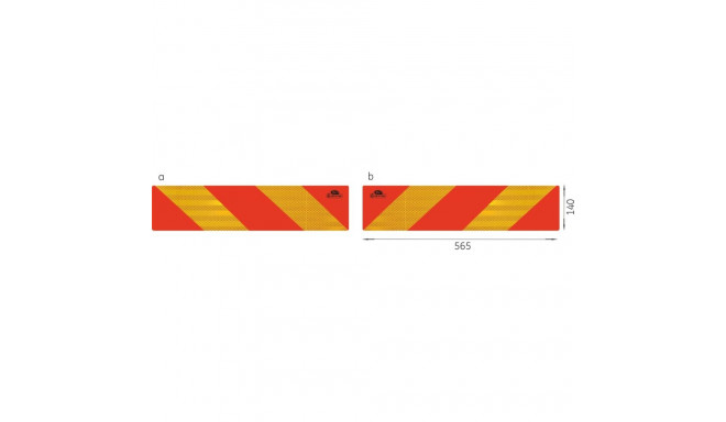 Tablice tw-s2/rf 101-01w-89 (2 tükki)