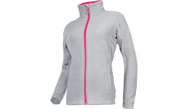 Fliispluus, hall-roosa, naiste, "2XL", CE