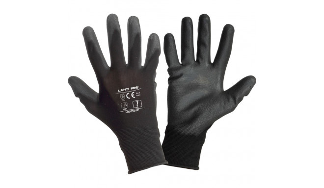 PU kindad mustad l230509p, 12 paari, "9", CE, lahti