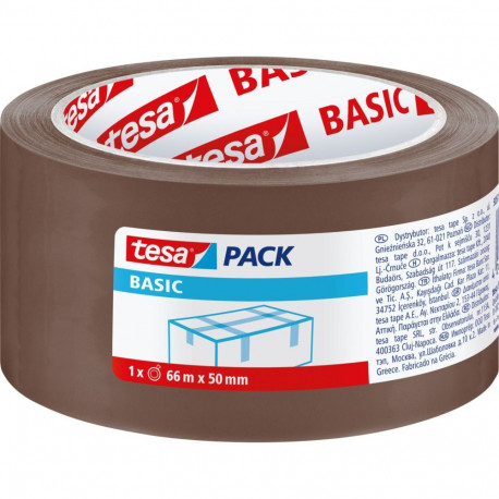 Pakketeip basic 66m:50mm, pruun