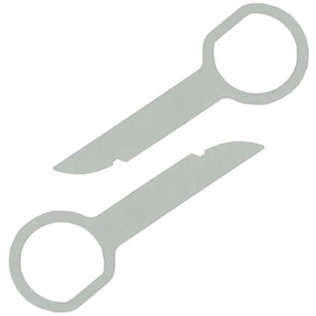 AG363 Klucze wyjmaki radia auto duże 9cm