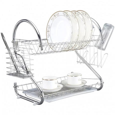 AG373 Suszarka do naczyń 2 poziomy stal