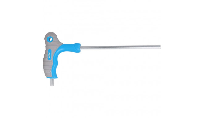 Klucz imbusowy z kulką rękojeść soft touch t, 4mm, crv