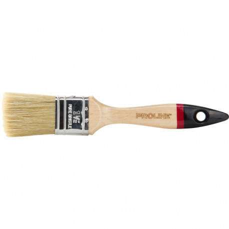 proline inglise pintsel 1" puidust käepide lakk õli