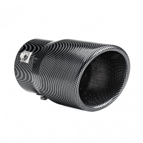 Końcówka tłumika wydechu stal nierdzewna mt 007c carbon amio-01117