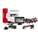 Zestaw czujników parkowania tft01 4,3" z kamerą hd-315-led 4 sensory czarne wewnętrzne