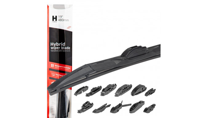 Pióro wycieraczki amio hybrid multiconnect 20" 500mm 50cm 11 adapterów amio-02207