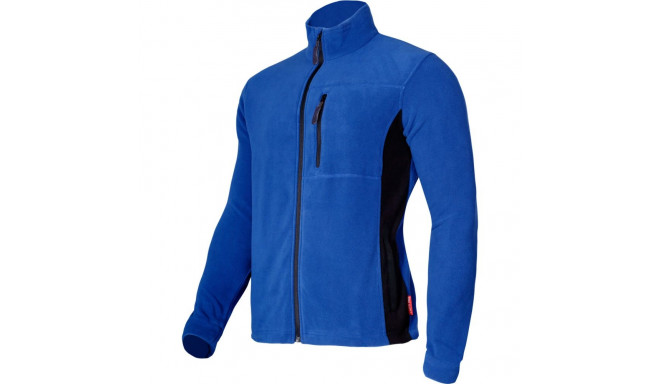 Fliisjakk tumesinine-must, "xl", ce, lahti