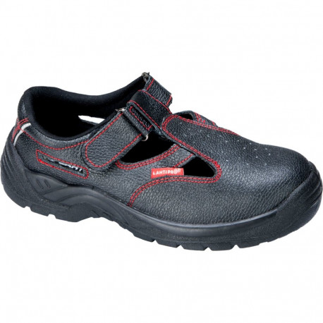 nahast sandaalid s1 fo sr 46 ce lahtised, must