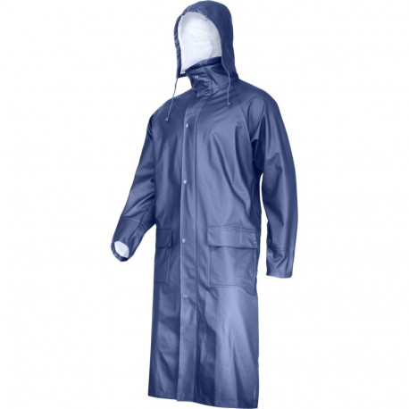 PU vihmamantel, tumesinine, "2XL", CE