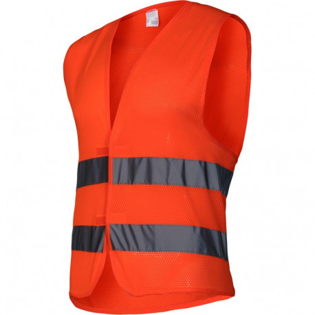 Kamizelka siatkowa z pasami odbl. pomar., "2xl", lahti