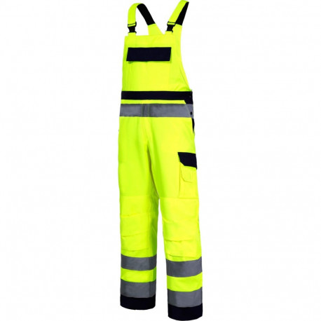 kollased premium tööpüksid "s", ce, lahti