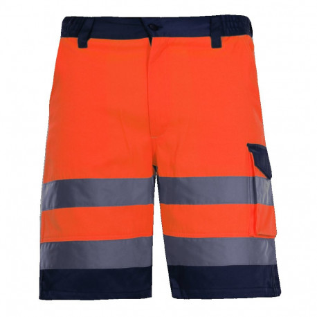 Lühikesed hoiatuspüksid oranžid, "s", ce, lahti