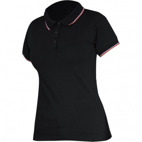 Koszulka polo damska 190g/m2, czarna, "2xl", ce, lahti