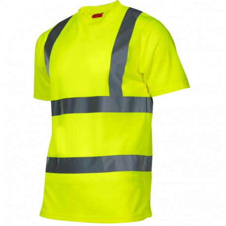 Hoiatus t-särk kollane "l" CE lahti