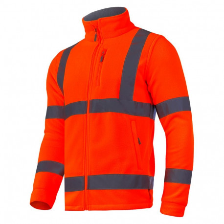 Bluza polar. ostrzegawcza pomarańczowa, "s", ce, lahti