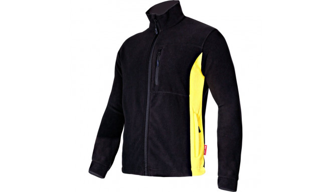 Fliispluus must-kollane, "3XL", CE