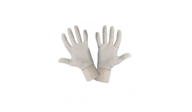 Bežid puuvillased kindad l290309p, 12 paari, "9", ce, lahti