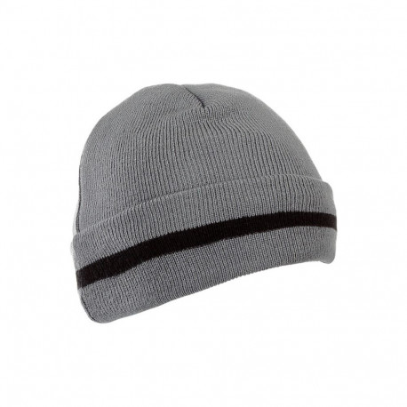 Czapki akryl. z ociepl. szare lpco1su, 12szt, lahti