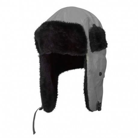 Soojad kõrvaklappidega hallid mütsid l102010s, 12 tk, ce, lahti