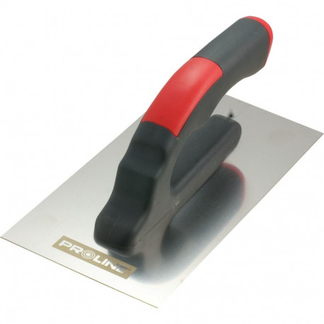 Paca nierdzewna 270*130mm gładka rączka plast.otw. proline