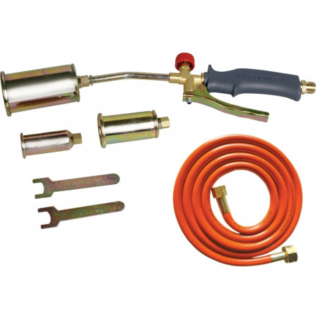 Palnik dekarski koos düüsidega 25, 35, 50 mm, voolik 2 m, proline