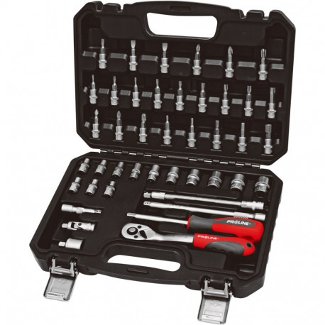 komplekt 43 tk padruneid ja otsikuid 1/4 crv proline