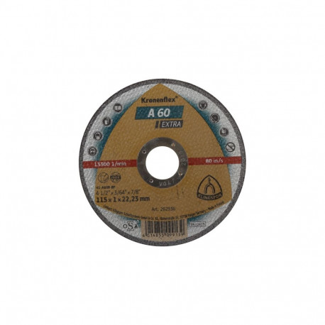 Tarcza do cięcia-st.kw.a60extra 115*1,0*22 lõikeketas 1 tk [262936]