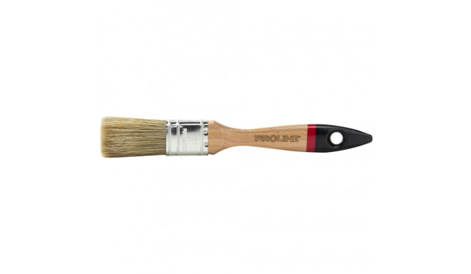 Ingliskeelne professionaalne pintsel, 3" puidust käepide, lakitud, akrüül, Proline