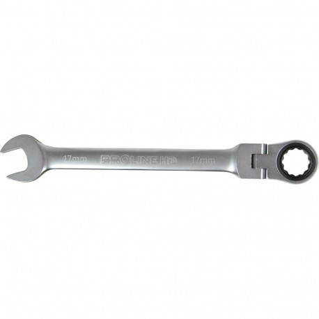 Klucz oczk-płaski z grzech. i przegubem 13mm,cv,proline "hd"
