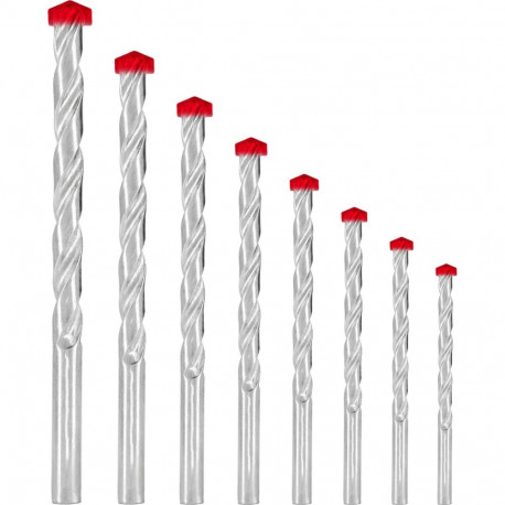 betooni puuride komplekt 8 tk (3-10mm) karbis 