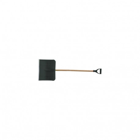 Łopata śnieg.sz.455mm w.360mm pl.cz.okucie bl.+t.drew+rącz