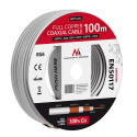 Kabel koncentryczny Maclean, Przewód antenowy satelitarny, RG61.02CU+4.8FPE+CU/P+32*0.12CU+6.8PVC, 1